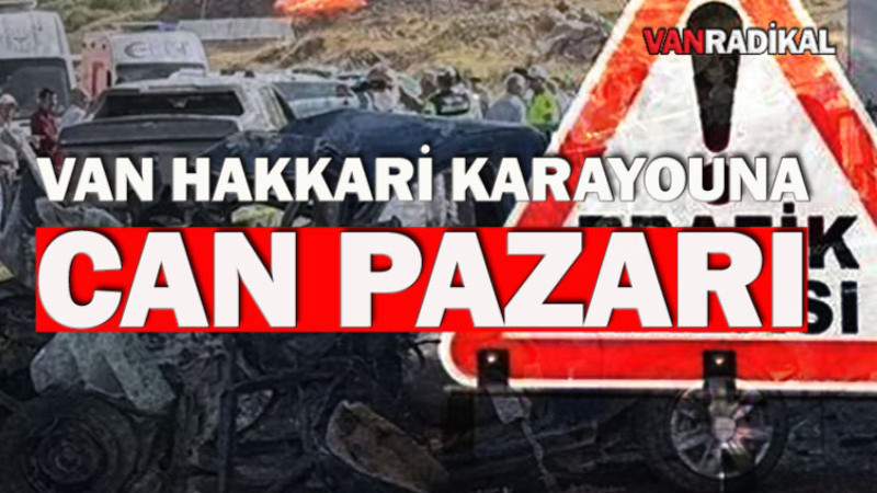 Van Hakkari Karayolunda Can Pazarı
