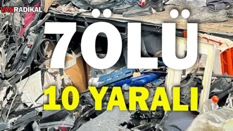 Katliam Gibi Kaza 7 Ölü, 10 Yaralı