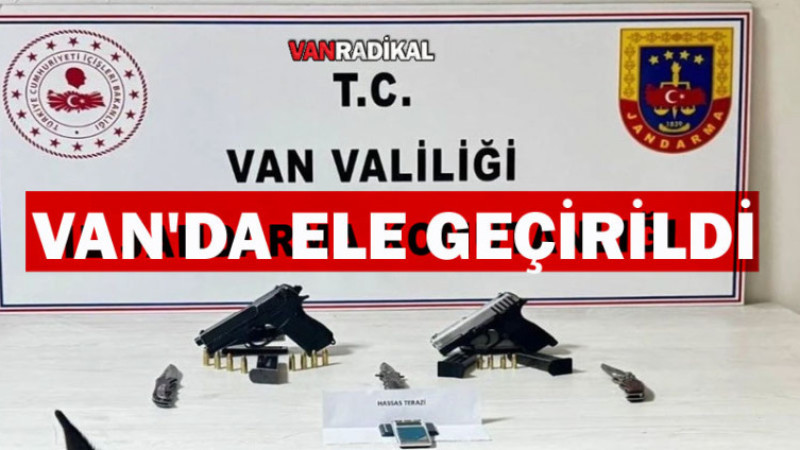 Ruhsatsız Tabancalar Ele Geçirildi