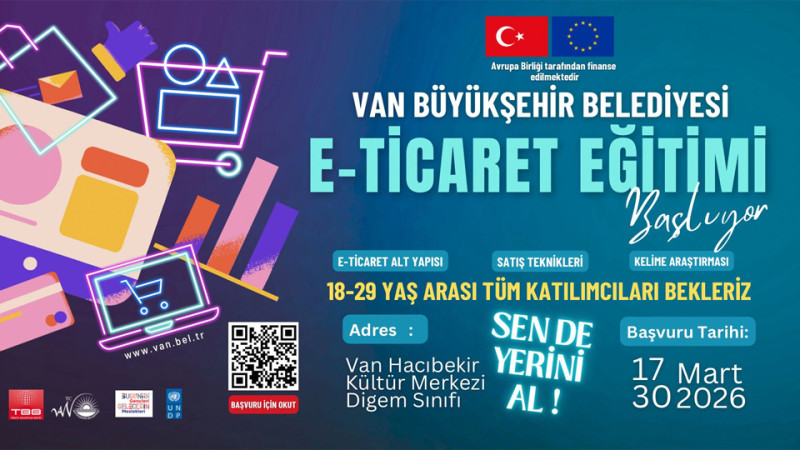 Van'da Gençlere E Ticaret Eğitimi