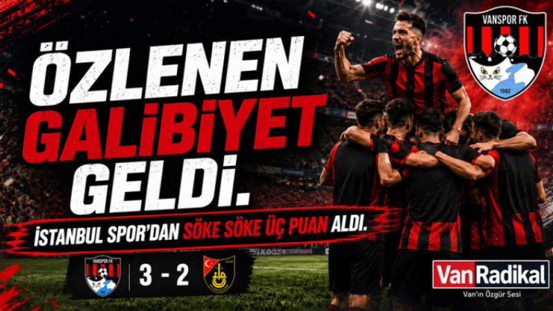 VANSPOR MUTLU ETTİ