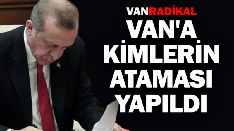 Van'a yeni kaymaklar atandı 