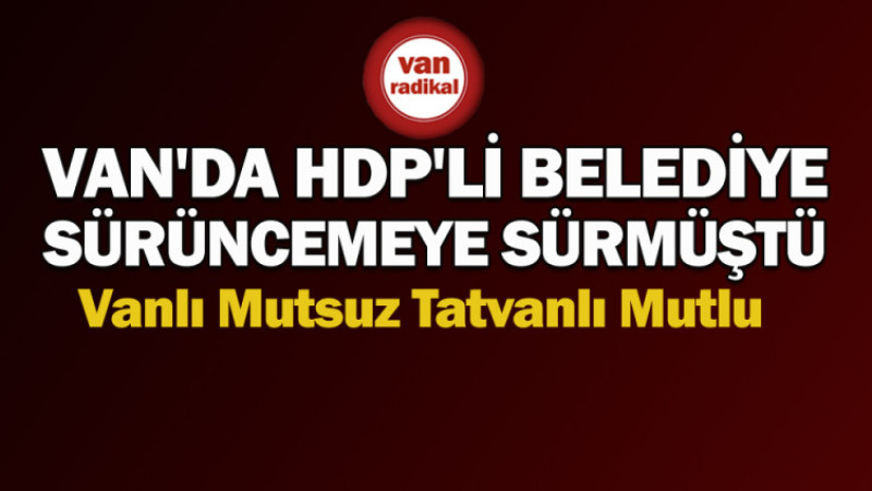 HDP'li belediye işi sürüncemeye sürdü