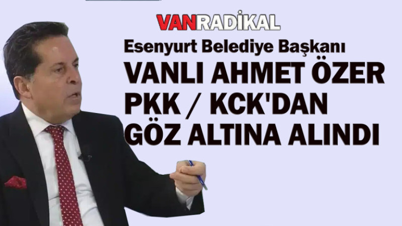 Özer PKK/KCK'dan göz altına alındı 