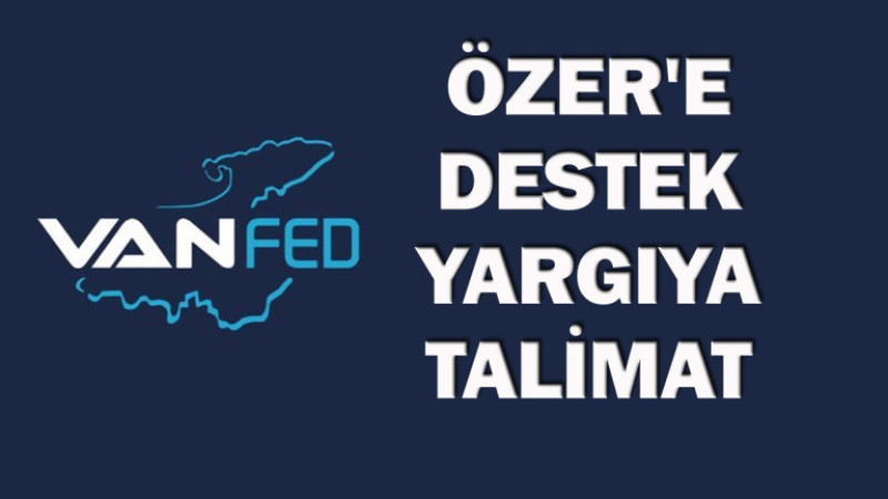 Ahmet Özer'e destek yargıya talimat