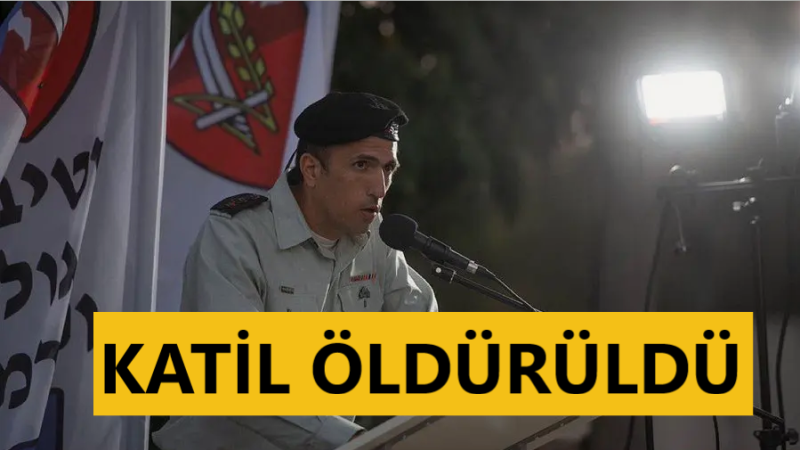 İsrailli katil öldürüldü