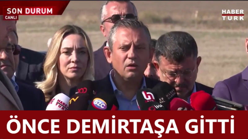 Özgür Özel Demirtaş'a neden gitti 