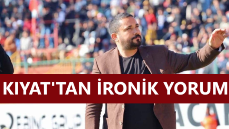 Kıyak'tan Vanspor yönetimine ironik eleştiri