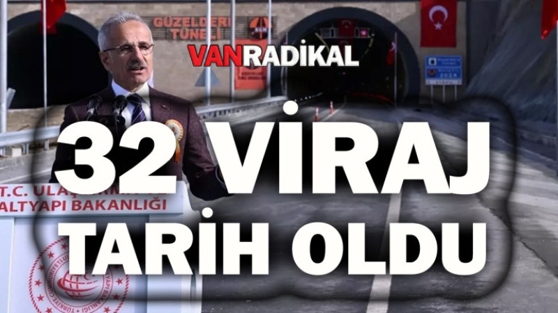 Şoförlerin korkusu 32 viraj tarih oldu