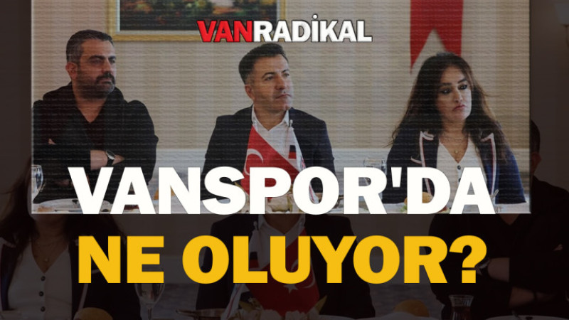 Vanspor'da sular durulmuyor 