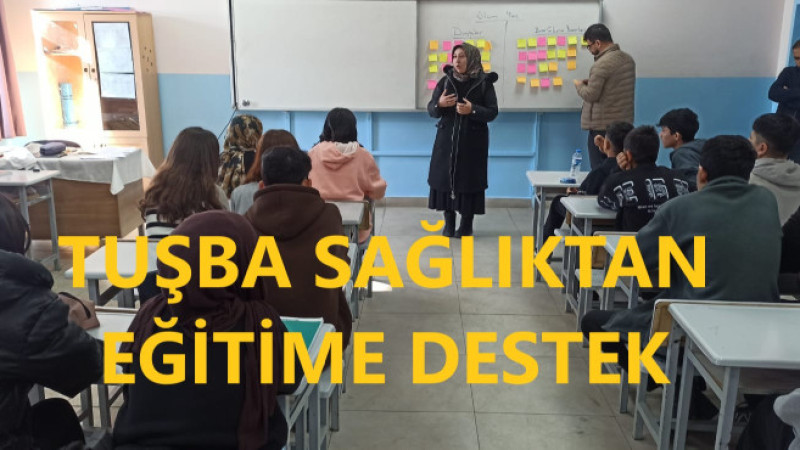 Tuşba Sağlıktan anlamlı destek