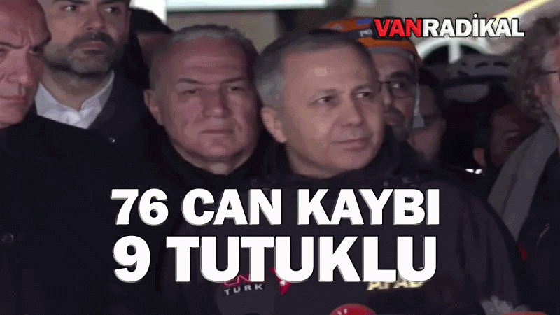 Bolu faciasında 76 can kaybı! 9 gözaltı