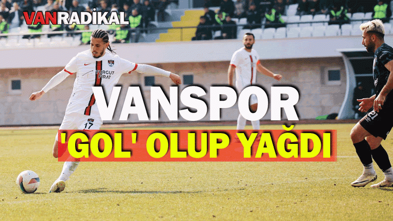 VANSPOR GOL OLUP YAĞDI