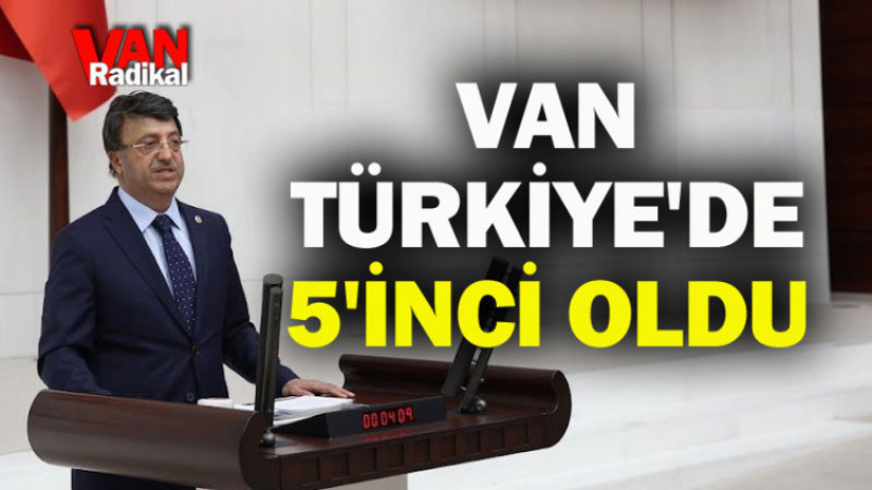 Üreten Van Türkiye'nin lokomotif şehri olacak