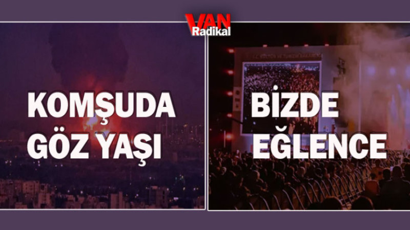 Komşuda Gözyaşı Bizde Eğlence