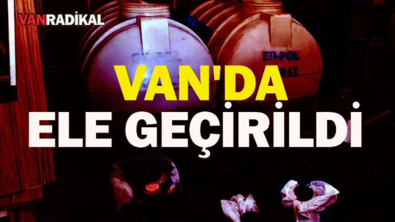 VAN'DA AKARYAKIT OPERASYONU