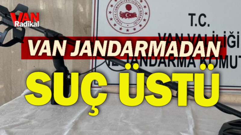 VAN'DA DEFİNECİLERE OPERASYON