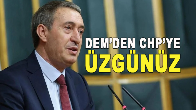DEM CHP'ye Neden Tepkili