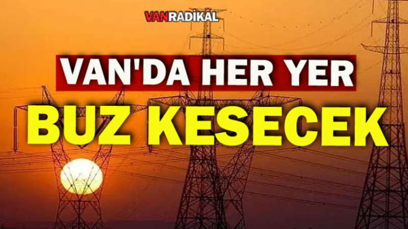 Van'da Her yer Buz Kesecek