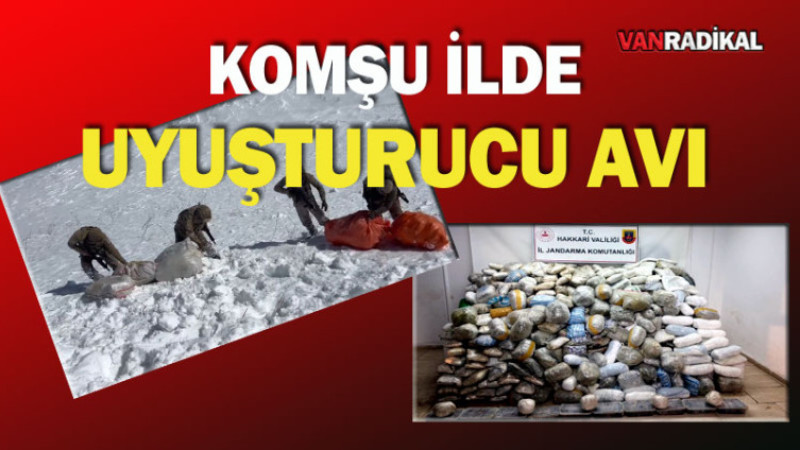 Komşu İlde Uyuşturucu Avı