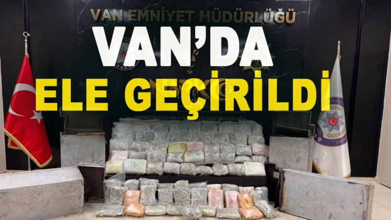Van’da Uyuşturucu Operasyonu
