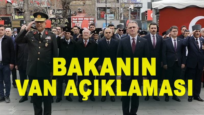 Van'ın Direnişine Değindi