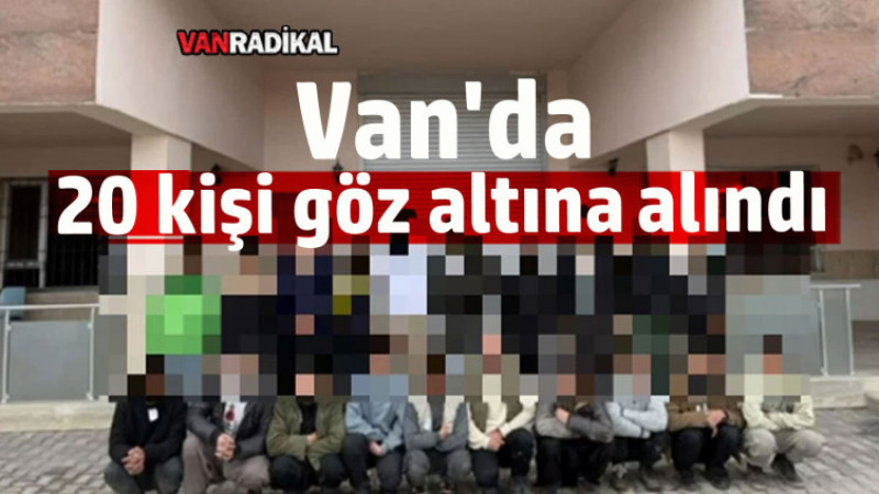 Van Emniyetinden Operasyon