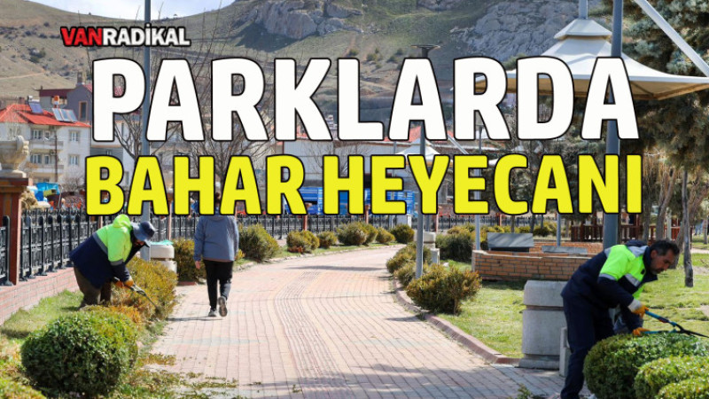 Parklarda Bahar Heyecanı