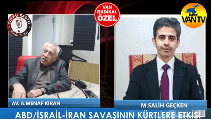 KIRAN, ABD İRAN SAVAŞI KÜRTLERİ SAVAŞI DEĞİL