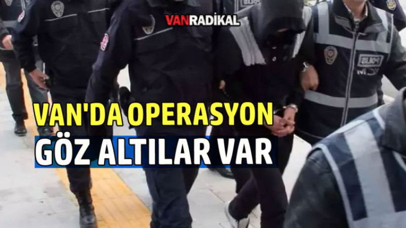 Van’da Dolandırıcılık Operasyonu