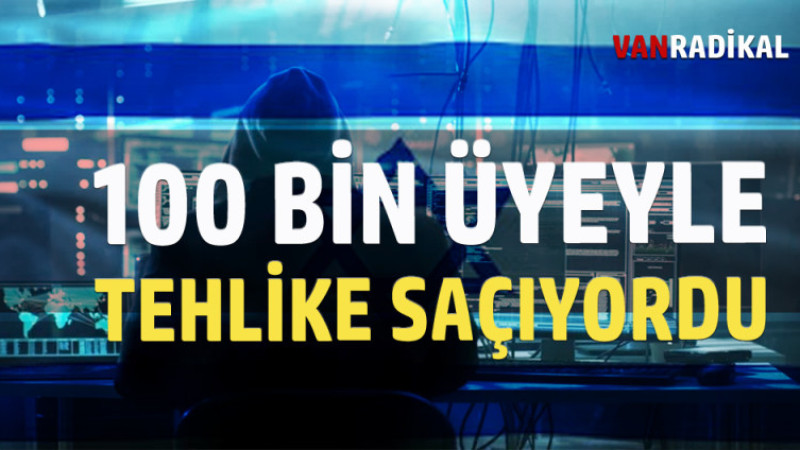 100 BİN ÜYELİ GRUP KAPATILDI