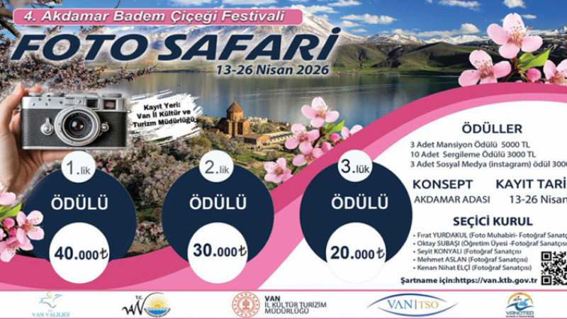 ÖDÜLLÜ FOTO SAFARI BAŞLADI