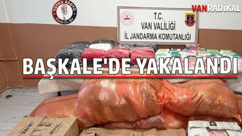 Başkale'de  Kaçakçılık Operasyonu