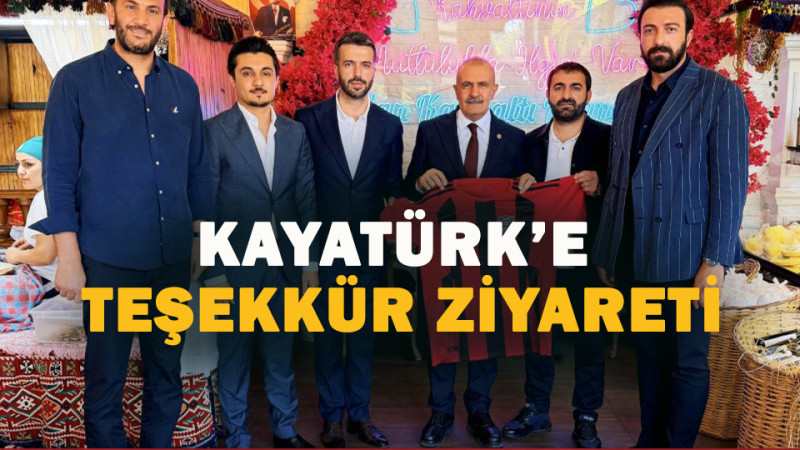 VANSPOR'DAN KAYATÜRKE TEŞEKKÜR ZİYARETİ 