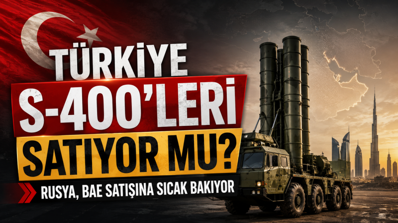 TÜRKİYE S-400’LERİ SATIYOR