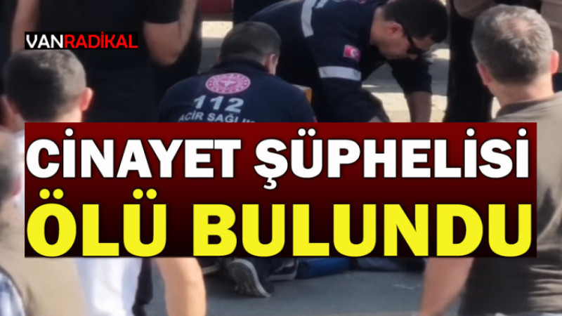 CİNAYET ŞÜPHELİSİ ÖLÜ BULUNDU
