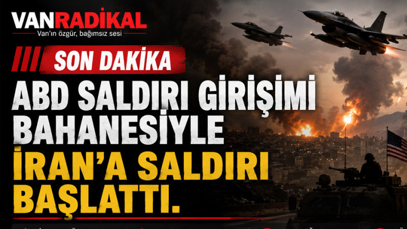 ABD İRAN'A SALDIRI BAŞLATTI