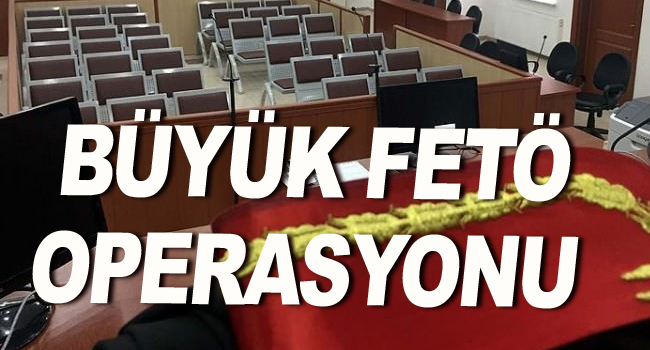 Yargıda şok FETÖ  operasyonu